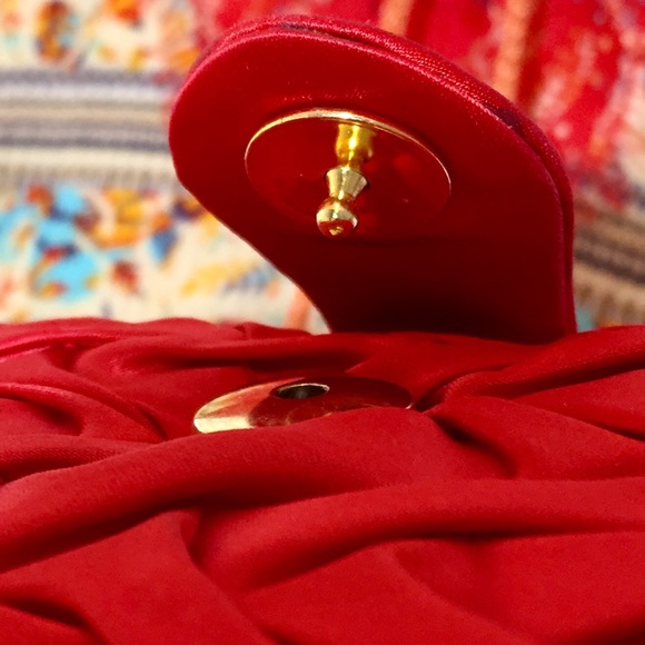 VTG La Regale, LTD Handmade❣️red purse - Picture 3 of 7